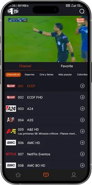 Variedad de contenido